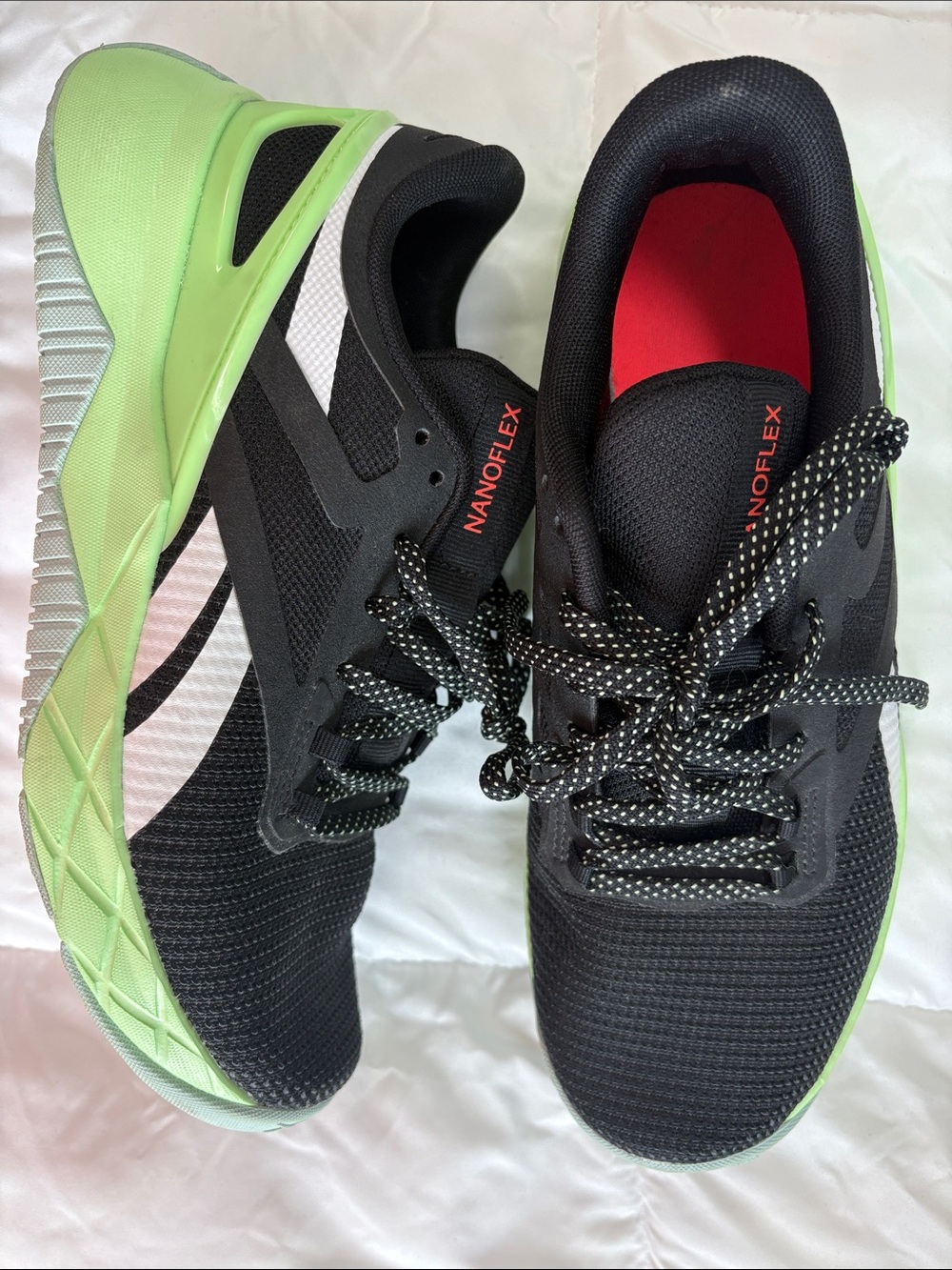 Women’s Reebok Performance Running Shoes - Black & Lime